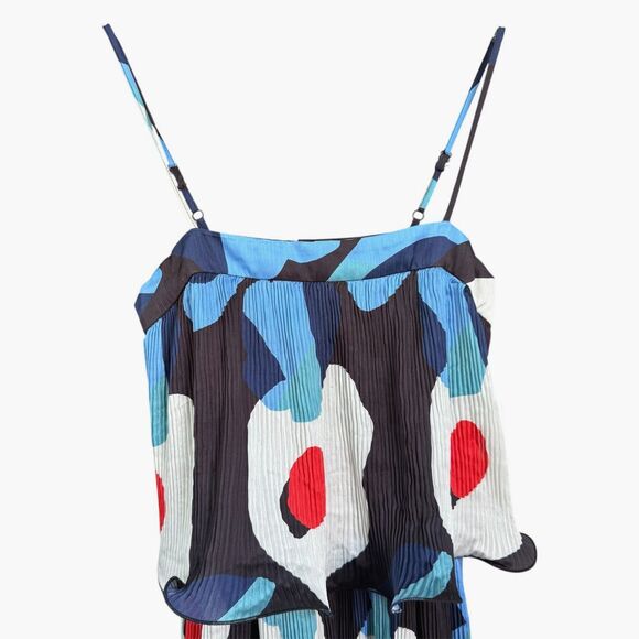 NWT Never Fully Dressed Henrietta Tiered Pleated A-Line Mini Dress 6 - Picture 3 of 9